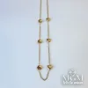   Çelik Kolyeler 40+5 Cm Uzatma Payı - Kl0033