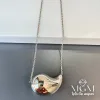 Rodyum Çelik Kolyeler 40 + 5 Cm Uzatma Payı - Kl0099