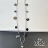 Rodyum Çelik Kolyeler 40 + 5 Cm Uzatma Payı - Kl0055