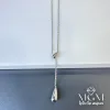 Rodyum Çelik Kolyeler 40+5 Cm Uzatma Payı - Kl0034