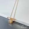 Zirkon Taşlı Zincir Çelik Uç Kısmı Pirinç Kolyeler 40 + 5 Cm Uzatma Payı - Kl0146