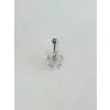 Çiçek Detaylı Göbek Piercing - Pg0133