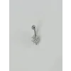 Çiçek Detaylı Göbek Piercing - Pg0081
