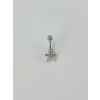 Çiçek Detaylı Göbek Piercing - Pg0028