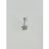 Çiçek Detaylı Göbek Piercing - Pg0085