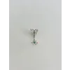 Çiçek Ve Kelebek Detaylıgöbek Piercing - Pg0128