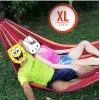 Çift Kişilik Xl 260x150cm Kolay Kurulabilir Kanvas Hamak Çantalı