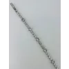 Rodyum Zirkon Taşlı Pirinç Bileklikler 17+2 Cm  - Kbl0367