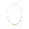   Kaplama Zincir Pirinç   Cm Kolye Zincir 60 Cm - Kl0272