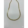   Kaplama Zincir Pirinç   Cm Kolye Zincir 60 Cm - Kl0253