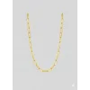   Kaplama Zincir Pirinç   Cm Kolye Zincir 60 Cm - Kl0247