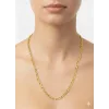   Kaplama Zincir Pirinç   Cm Kolye Zincir 45 Cm - Kl0274