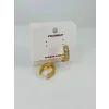   Zirkon Taşlı Pirinç Küpeler - Kp00471