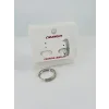 Rodyum Zirkon Taşlı Pirinç Küpeler - Kp00488