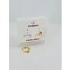   Zirkon Taşlı Pirinç Küpeler - Kp00510