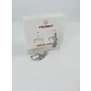 Rodyum Zirkon Taşlı Pirinç Küpeler - Kp00476