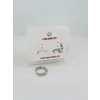 Rodyum Pirinç Küpeler - Kp00515