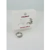 Rodyum Zirkon Taşlı Pirinç Küpeler - Kp00457