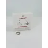 Rodyum Zirkon Taşlı Pirinç Küpeler - Kp00516