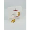   Zirkon Taşlı Pirinç Küpeler - Kp00443