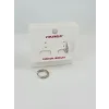Rodyum Zirkon Taşlı Pirinç Küpeler - Kp00520