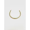    Zirkon Taşlı Pirinç Cm Bileklik 17+2 Cm  - Kbl0432
