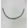 Rodyum Zirkon Taşlı Pirinç Cm Bileklik 17+2 Cm  - Kbl0438