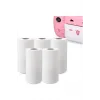 Çocuk Kamera Baskı Kağıdı, 5’li Rulo 57x25mm Çekirdekli Fotoğraf Baskı Termal Kağıt Rulo
