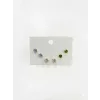 Çok Renkli Tektaş Altılı Küpe - Kp00659