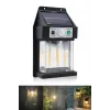 Dikey 3 Ledli Güneş Enerjili Led