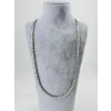 Gri Çelik Çelik Kolye 60 Cm - Ekl0056