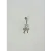 Fiyonk  Detaylı Göbek Piercing - Pg0093