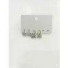 Fiyonk Detaylı Sallantılı Altılı Küpe - Kp00597
