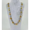 Rodyum Ve   Çelik Erkek Kolye 60 Cm - Ekl0046