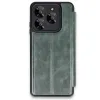 General Mobile Era 30 Kılıf Flip Cover - Koyu Yeşil