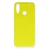 General Mobile Gm 10 Kılıf Nano İçi Kadife Silikon - Sarı