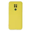 General Mobile Gm 20 Kılıf Nano İçi Kadife Silikon - Sarı