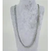 Rodyum Çelik Erkek Kolye 60 Cm - Ekl0038