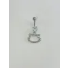 Hello Kıtty Detaylı Göbek Piercing - Pg0107