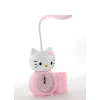 Hello Kitty Masa Lambası Saat Ve Kalemlik Alk2584