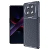 Honor Magic 7 Lite Kılıf Auto Focus Karbon Kapak - Lacivert