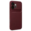 Huawei Honor 600 Auto Focus Karbon Kapak - Bordo