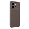 Huawei Honor 600 Auto Focus Karbon Kapak - Gri