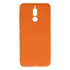 Huawei Mate 10 Lite Kılıf Nano İçi Kadife Silikon - Turuncu