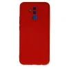Huawei Mate 20 Lite Kılıf Nano İçi Kadife Silikon - Kırmızı