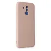 Huawei Mate 20 Lite Kılıf Nano İçi Kadife Silikon - Pudra