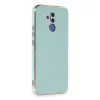 Huawei Mate 20 Lite Kılıf Volet Silikon - Açık Yeşil