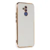 Huawei Mate 20 Lite Kılıf Volet Silikon - Beyaz