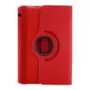 Huawei Mediapad T3 10 / 9.6 Kılıf 360 Tablet Deri Kılıf - Kırmızı