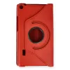 Huawei Mediapad T3 7 Kılıf 360 Tablet Deri Kılıf - Kırmızı